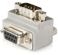 Startech.com Right Angle DB9 To DB9 Serial Cable Adapter Type 1 - M/F - Serial Adapter STAFAX012