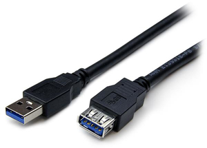 Startech.com 1M Black Superspeed USB 3.0 Extension Cable A To A - M/F STAGPS239