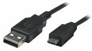 Manhattan - 1.8m Hi Speed USB Device Cable - Black MANNET076