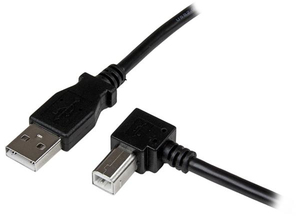 Startech.com 2M USB 2.0 A To Right Angle B Cable - M/M - USB Cable - 2 M STAGPS338