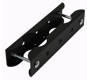 Peerless Modular Series Dual Pole Display Stacking Clamp - Mounting Component PEECAS018