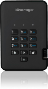 Istorage - 4TB USB 3.1 Portable Hardware Encrypted Hard Drive ISTSTO033