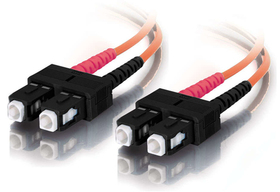 Origin Storage C2G 20M Sc-Sc 50/125 OM2 Duplex Multimode Pvc Fibre Optic Cable (Lszh) - Orange ORINET121